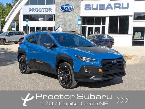 Geyser Blue Pearl 2024 Subaru Crosstrek WILDERNESS