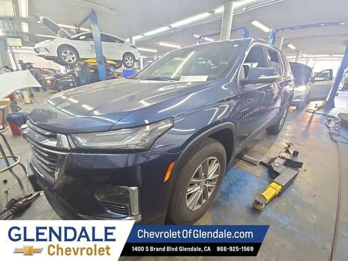 Northsky Blue Metallic 2023 Chevrolet Traverse LT Cloth