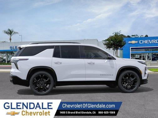 Polar White Tricoat 2027 Chevrolet Traverse RS