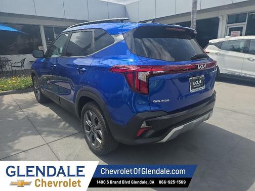 Neptune Blue 2024 Kia Seltos S