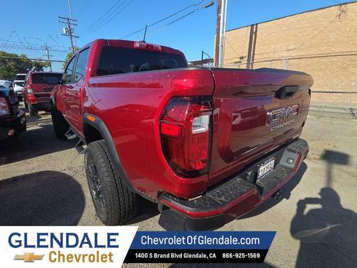 Volcanic Red Tintcoat 2024 GMC Canyon Elevation