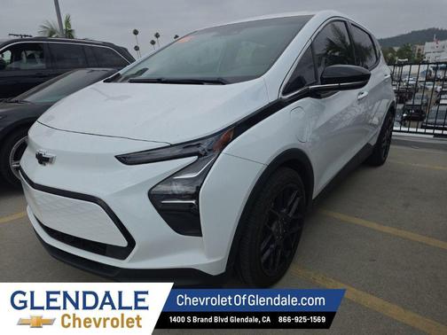 Summit White 2022 Chevrolet Bolt EV FWD 1LT
