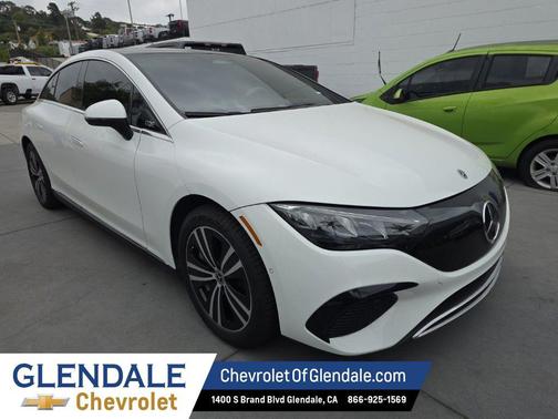 White 2023 Mercedes-Benz EQE 350+ Base