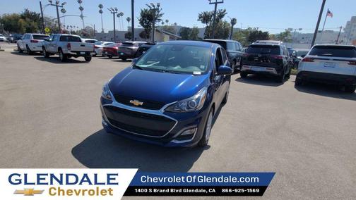Blue Glow Metallic 2022 Chevrolet Spark 2LT