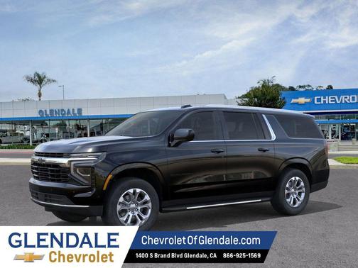 Black 2026 Chevrolet Suburban LS