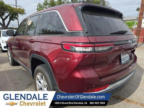 Velvet Red Pearlcoat 2022 Jeep Grand Cherokee Limited