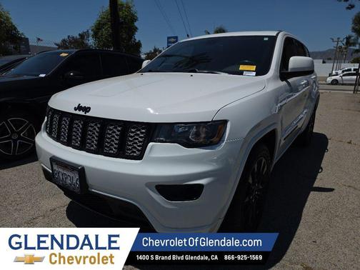 Bright White Clearcoat 2019 Jeep Grand Cherokee Altitude