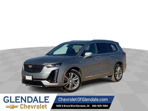 Argent Silver Metallic 2024 Cadillac XT6 Premium Luxury FWD