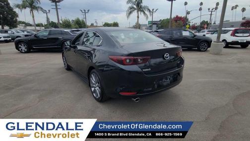 Jet Black Mica 2024 Mazda Mazda3 FWD w/Preferred Package