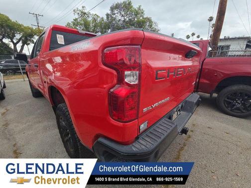 Red Hot 2025 Chevrolet Silverado 1500 Custom Trail Boss