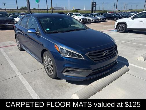 Lakeside Blue 2017 Hyundai SONATA Sport