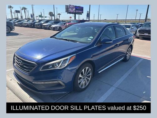 Lakeside Blue 2017 Hyundai SONATA Sport