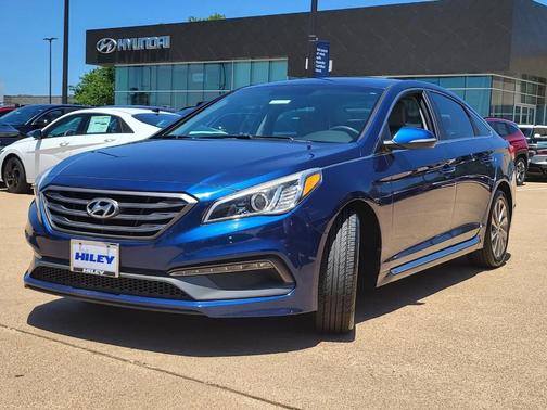 Lakeside Blue 2017 Hyundai SONATA Sport