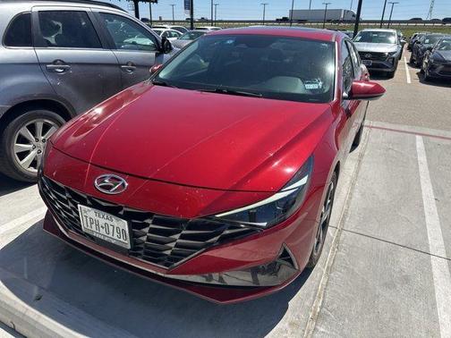 Scarlet Red Pearl 2023 Hyundai ELANTRA HEV Limited
