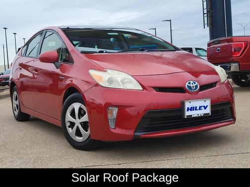 Barcelona Red Metallic 2012 Toyota Prius Three