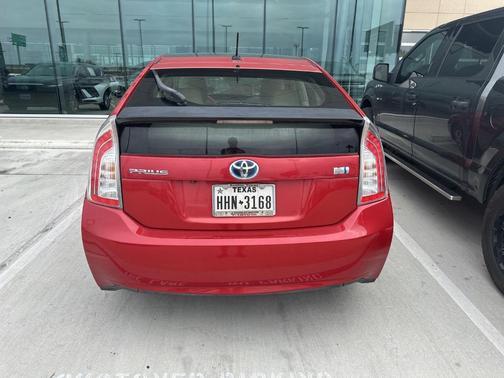 Barcelona Red Metallic 2012 Toyota Prius Three