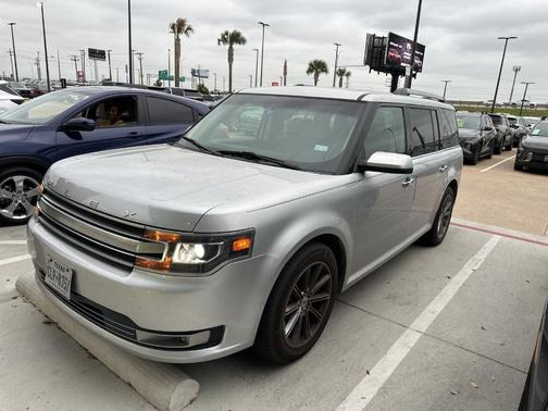 Ingot Silver Metallic 2013 Ford Flex Limited