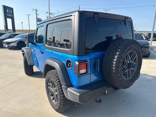 Hydro Blue Pearl 2024 Jeep Wrangler Sport