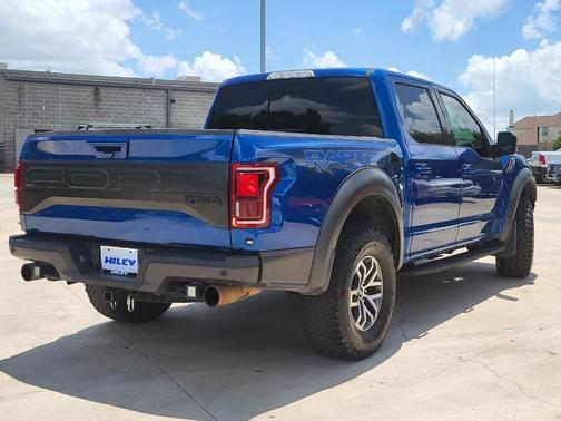 Lightning Blue 2018 Ford F-150 Raptor