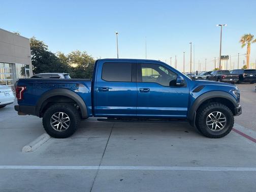 Lightning Blue 2018 Ford F-150 Raptor