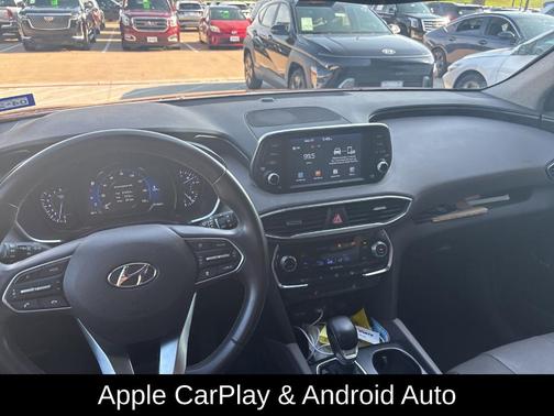 Lava Orange 2019 Hyundai SANTA FE Limited
