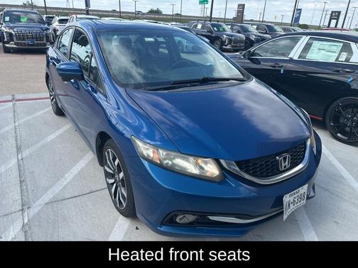Dyno Blue Pearl 2014 Honda Civic EX-L