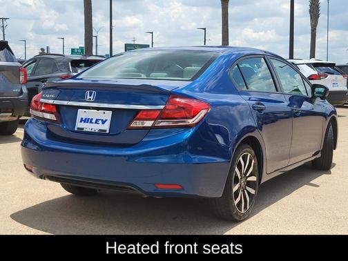 Dyno Blue Pearl 2014 Honda Civic EX-L