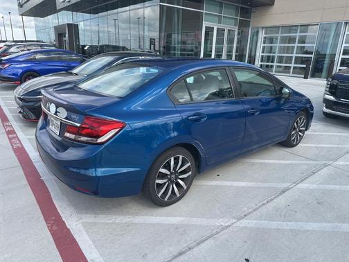 Dyno Blue Pearl 2014 Honda Civic EX-L
