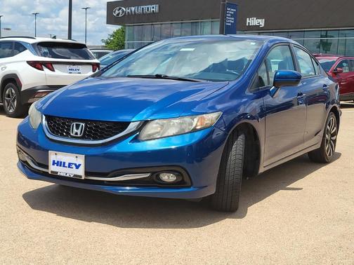 Dyno Blue Pearl 2014 Honda Civic EX-L