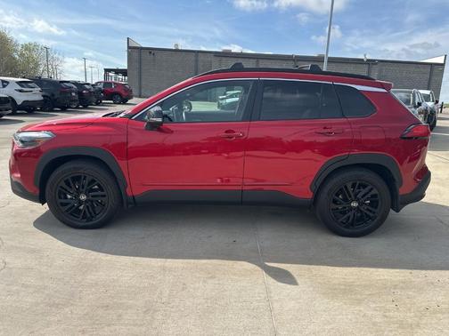 Red Metallic 2026 Toyota Corolla Cross Hybrid XSE