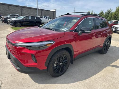 Red Metallic 2026 Toyota Corolla Cross Hybrid XSE