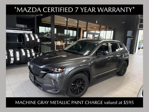 Machine Gray Metallic 2025 Mazda CX-50 2.5 S Premium Package