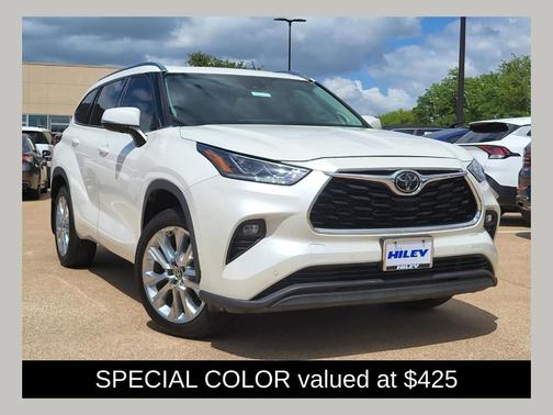 Blizzard Pearl 2020 Toyota Highlander Limited