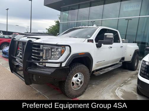 Summit White 2022 GMC Sierra 3500 SLT
