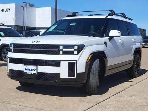 White 2026 Hyundai SANTA FE HEV Calligraphy