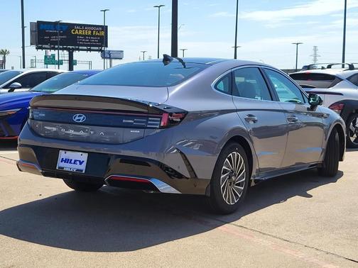 Blue 2026 Hyundai SONATA Hybrid Limited
