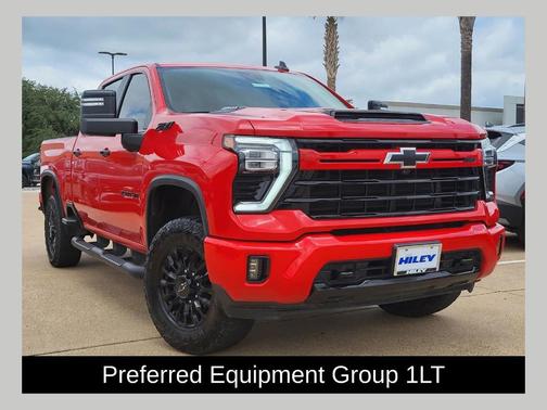 Red 2024 Chevrolet Silverado 2500 LT
