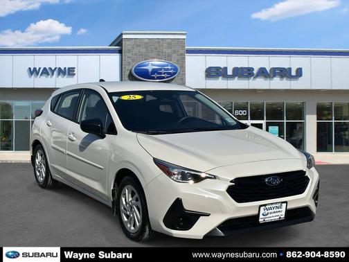 Crystal White Pearl 2025 Subaru Impreza Base