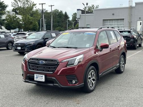 Crimson Red Pearl 2024 Subaru Forester Premium