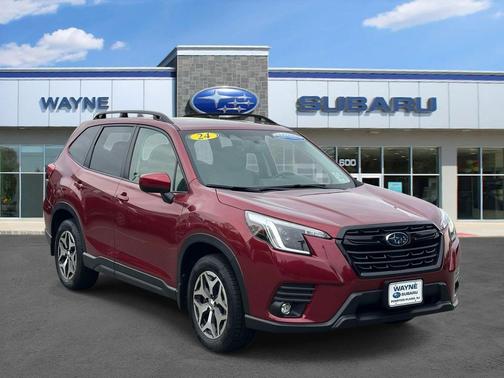 Crimson Red Pearl 2024 Subaru Forester Premium