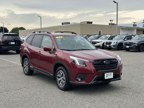 Crimson Red Pearl 2024 Subaru Forester Premium