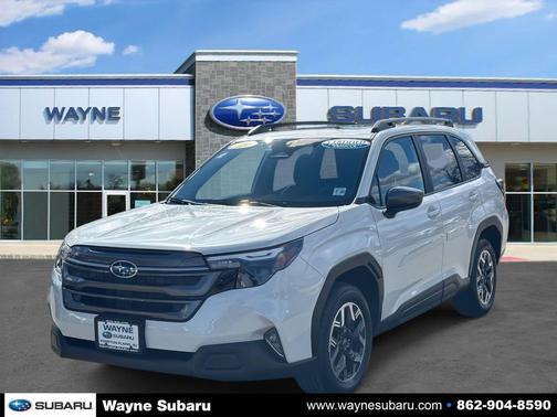 Crystal White Pearl 2025 Subaru Forester Premium