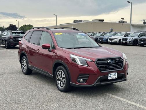 Crimson Red Pearl 2023 Subaru Forester Premium
