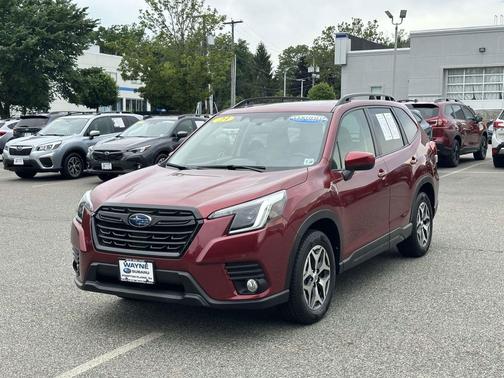 Crimson Red Pearl 2023 Subaru Forester Premium