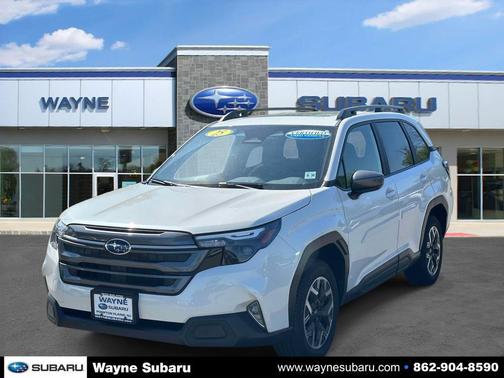 Crystal White Pearl 2025 Subaru Forester Premium