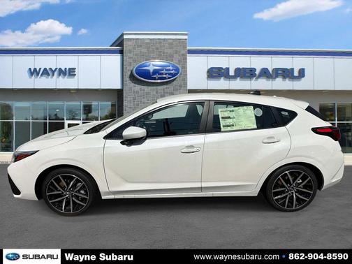 Crystal White Pearl 2026 Subaru Impreza Sport