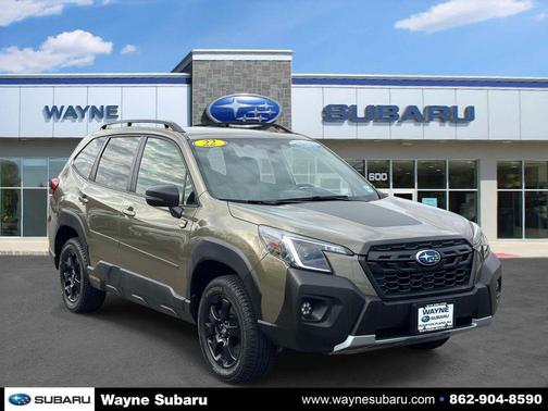 Autumn Green Metallic 2022 Subaru Forester Wilderness