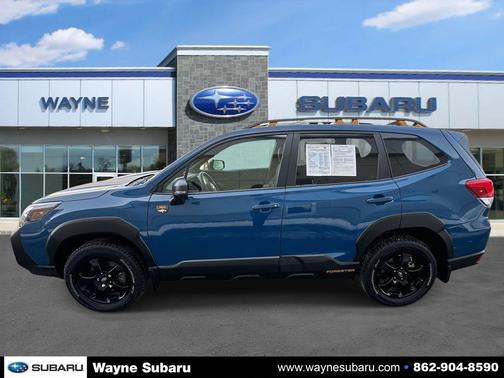 Geyser Blue 2024 Subaru Forester Wilderness
