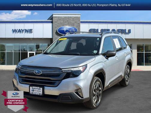 Ice Silver Metallic 2025 Subaru Forester Hybrid Premium