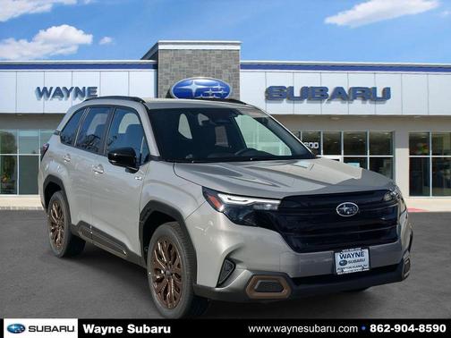 Riverrock Green 2025 Subaru Forester Hybrid Sport SUV